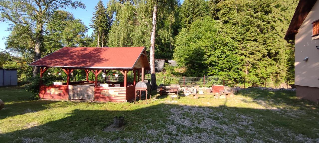 Olt-Part Vendeghaz Hotell BaileTusnad Exteriör bild